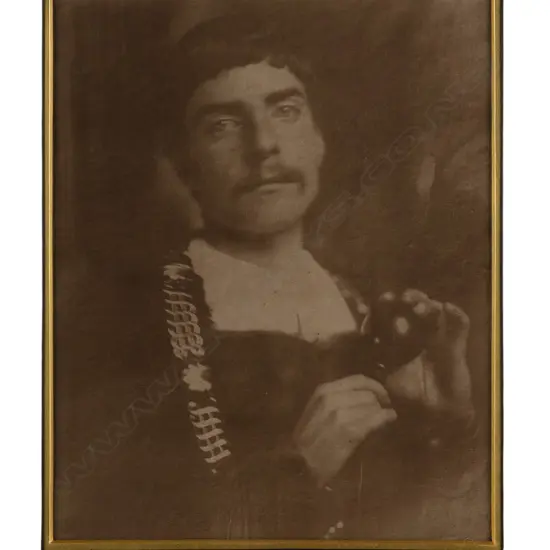 David Wilkie Wynfield (1837-1887) 'Fred Walker ARA', 1863-4